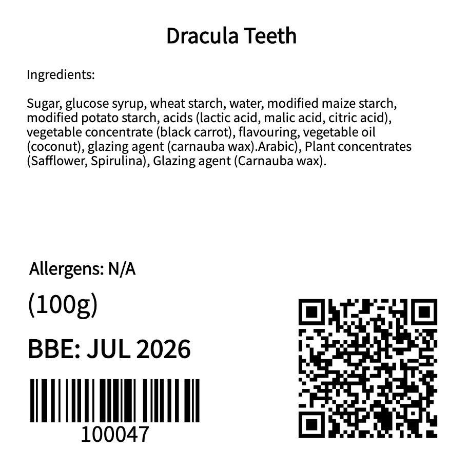 Dracula Teeth (100g)