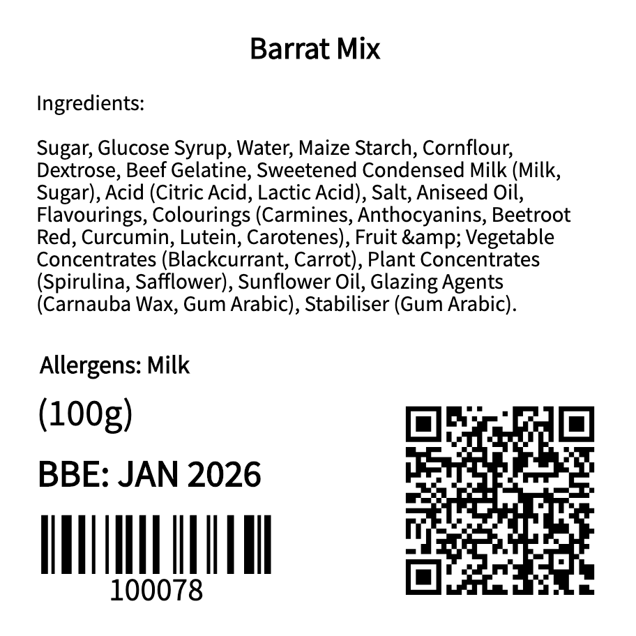 Barrat Mix (200g)
