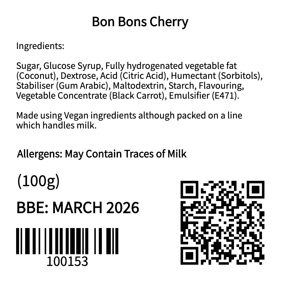 Bon Bons Cherry (100g)