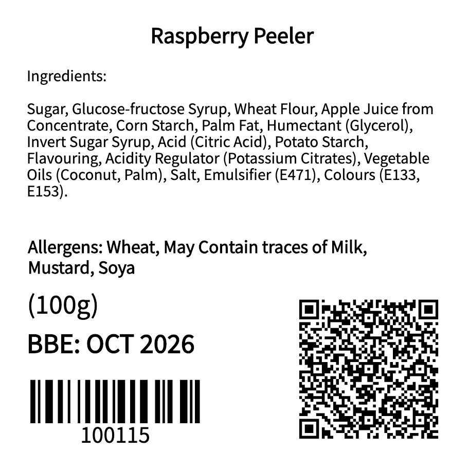 Raspberry Peeler (100g)
