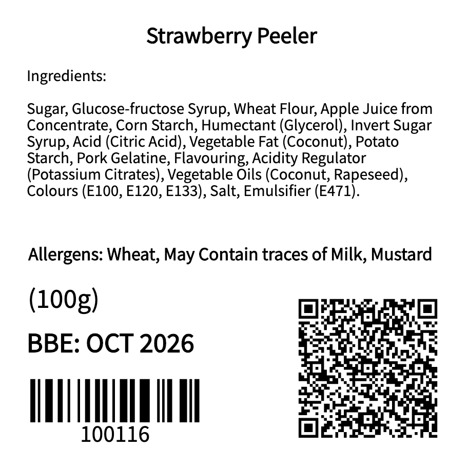 Strawberry Peeler (100g)