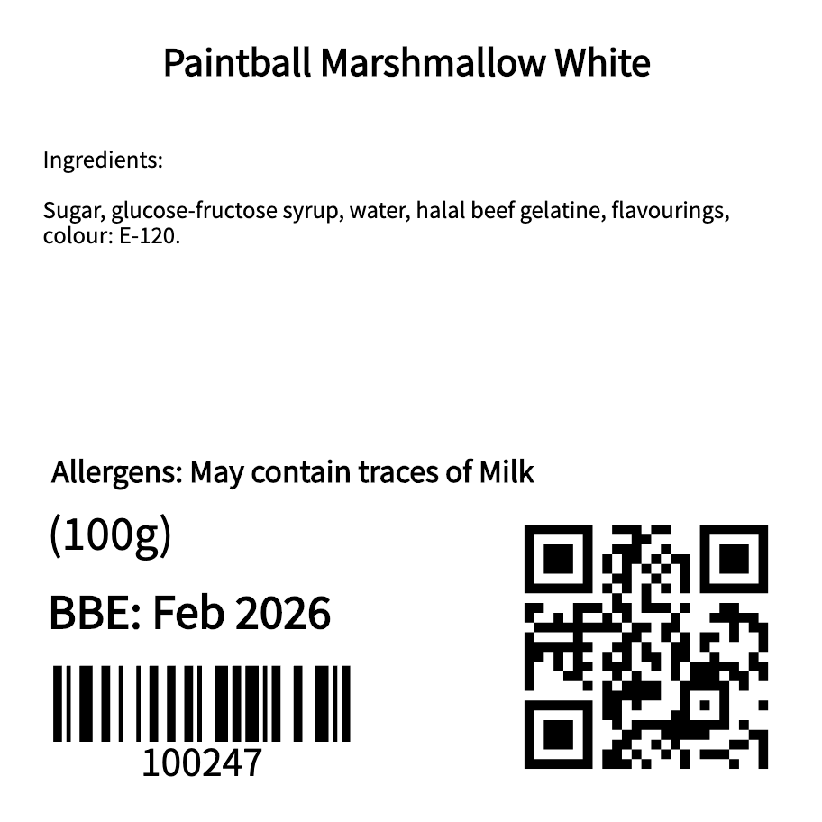 Tongue Painter Marshmallow White (100g)