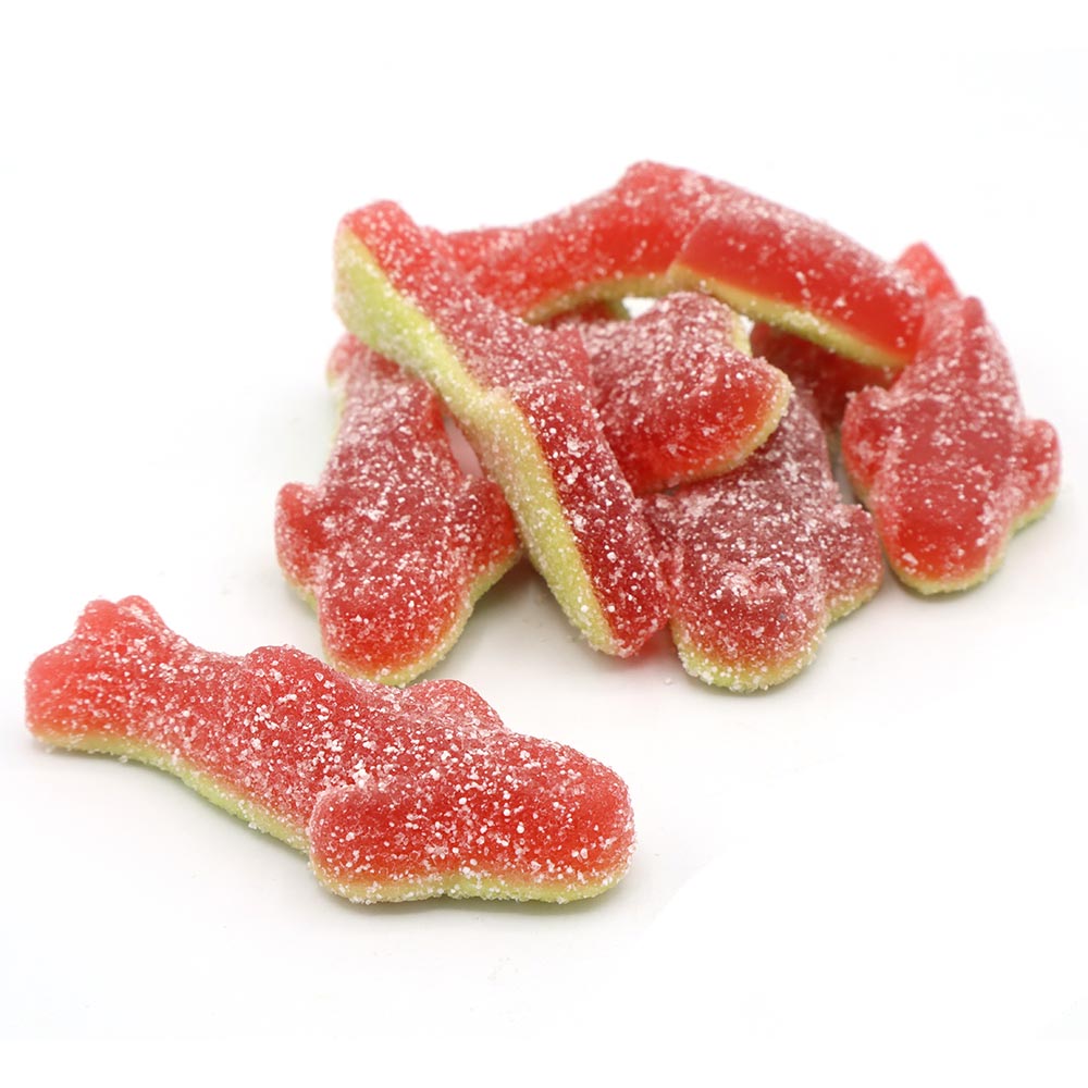 Sour Watermelon Sharks (100g)