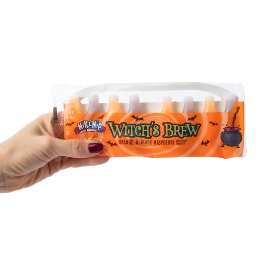 Nik-L-Nip Witch's Brew Orange & Black Raspberry Mini Drinks 8-Pack