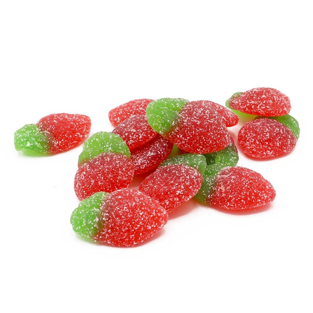 Vegan Fizzy Strawberries (100g)