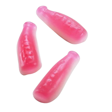 Candy King Pink & White Milkshake Bottles (100g)