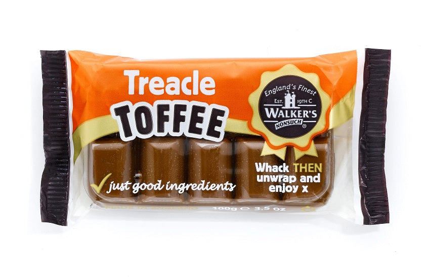 Walker's Nonsuch Treacle Toffee Bars (100g)
