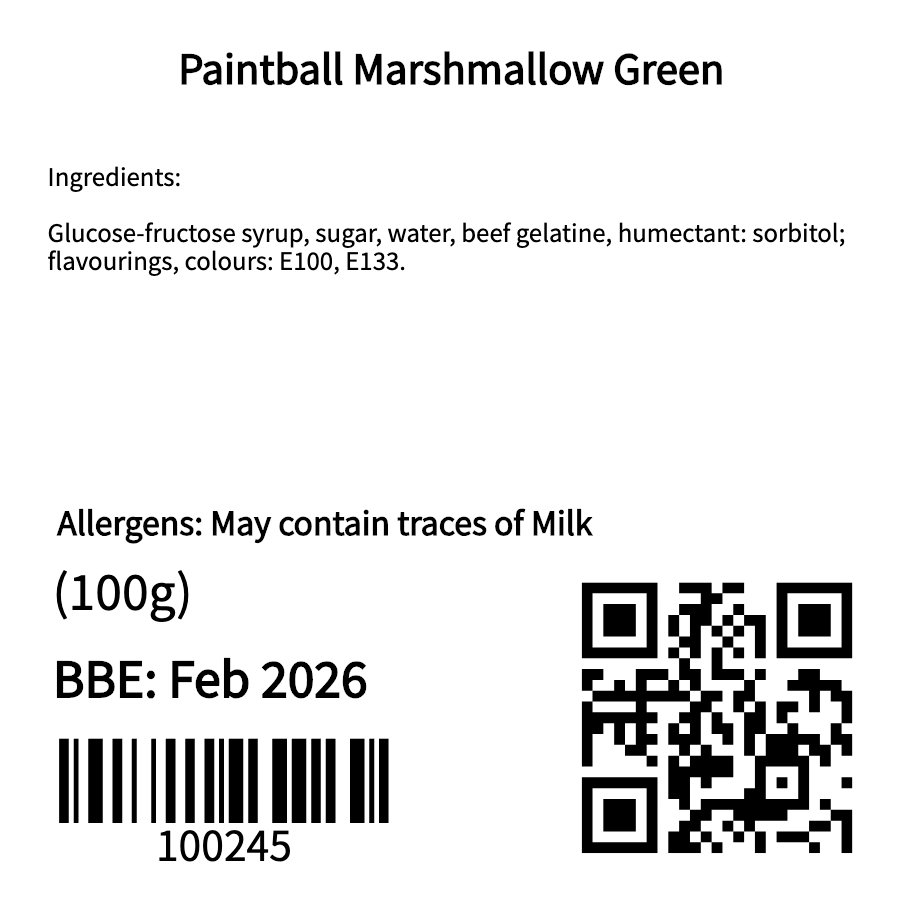 Tongue Painter Marshmallow Green (100g)