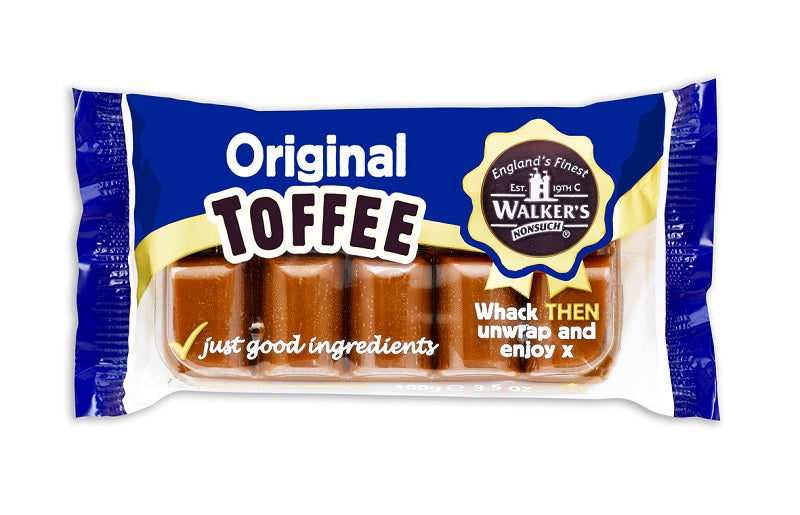 Walker's Nonsuch Original Toffee Bars (100g)