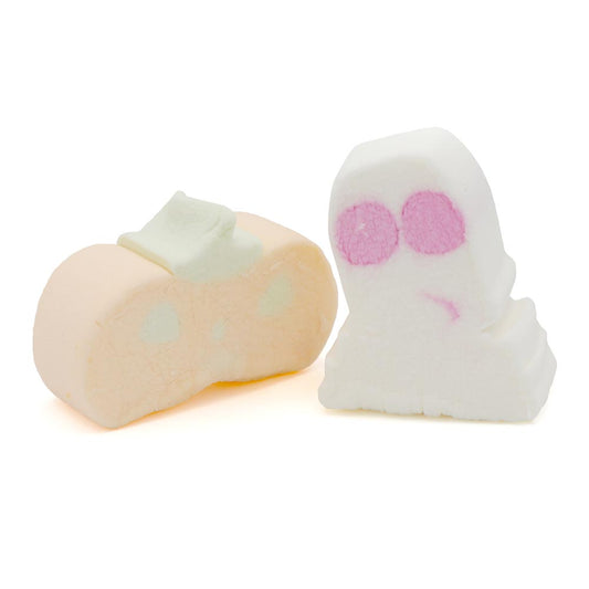 Halloween Pumpkin & Ghost Marshmallows (100g)