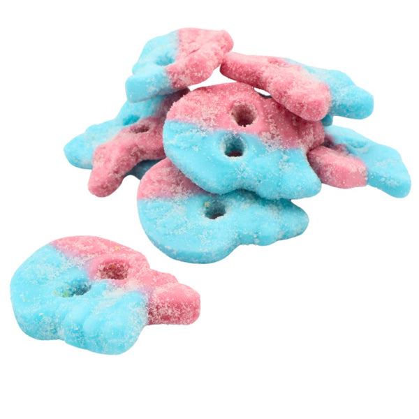 Vegan BUBS Dizzy Bubblegum Skulls (100g)