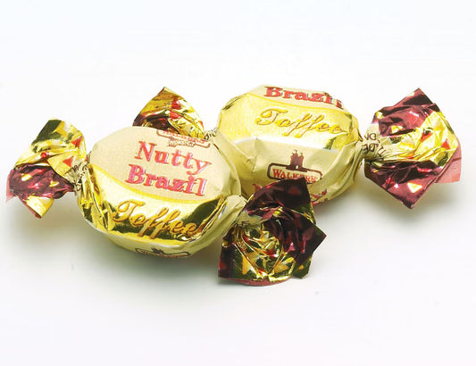 Walker's Nonsuch Nutty Brazil Toffees (100g)