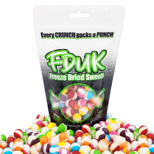 Freeze Dried Rainbow Skittle Pouch 100g