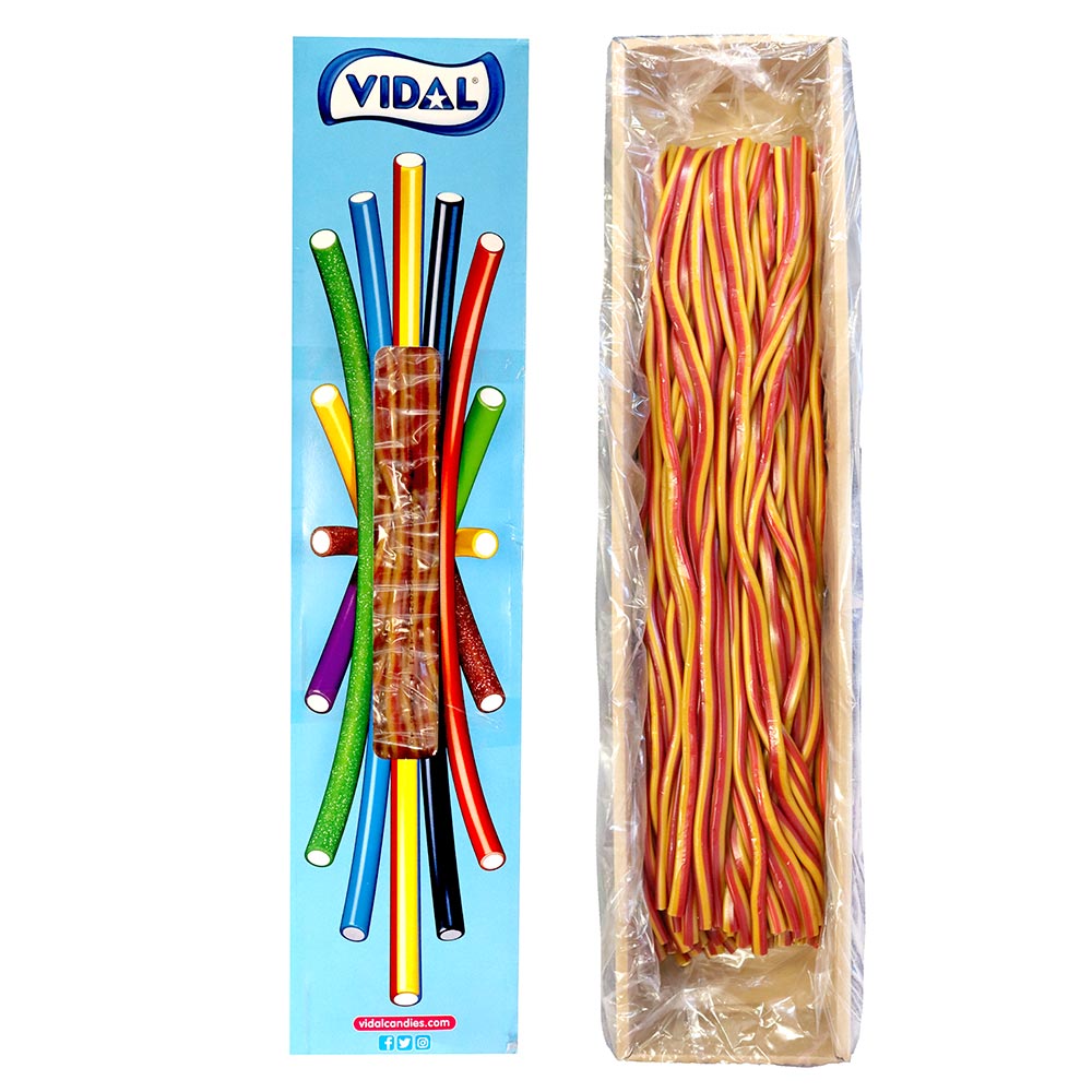 Vidal Giant Rhubarb & Custard Cable (3 Each)