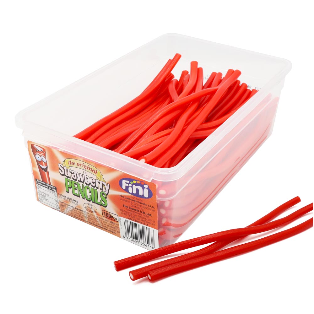 Fini Strawberry Tornado Pencil (10 eaches / 1 box)
