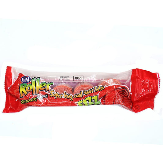 Fini Strawberry Roller Fizz 4 Pack (80g)