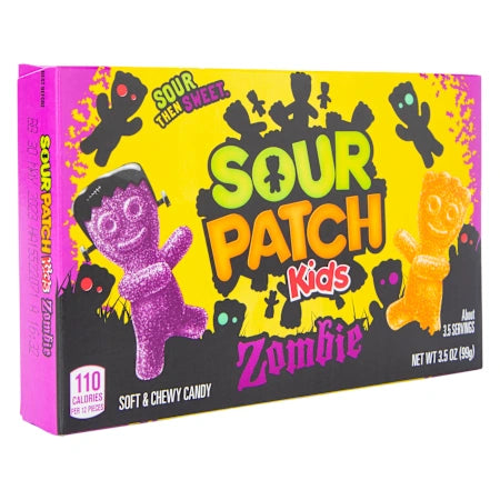 Sour Patch Kids Zombie Movie Theater Candy Box (99g)