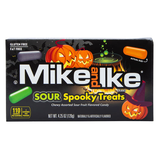 Mike And Ike Sour Spooky Treats Theater Candy Box (120g)