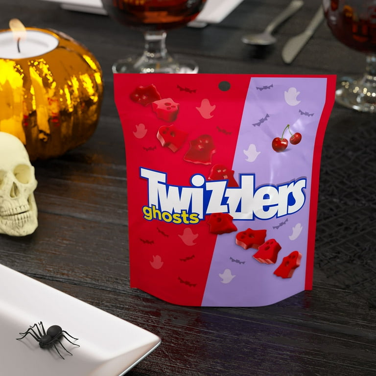 Twizzlers Ghosts Cherry Flavored Chewy Halloween Candy (201g)
