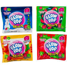 Blow Pop Minis Christmas Cherry & Sour Apples (70g)