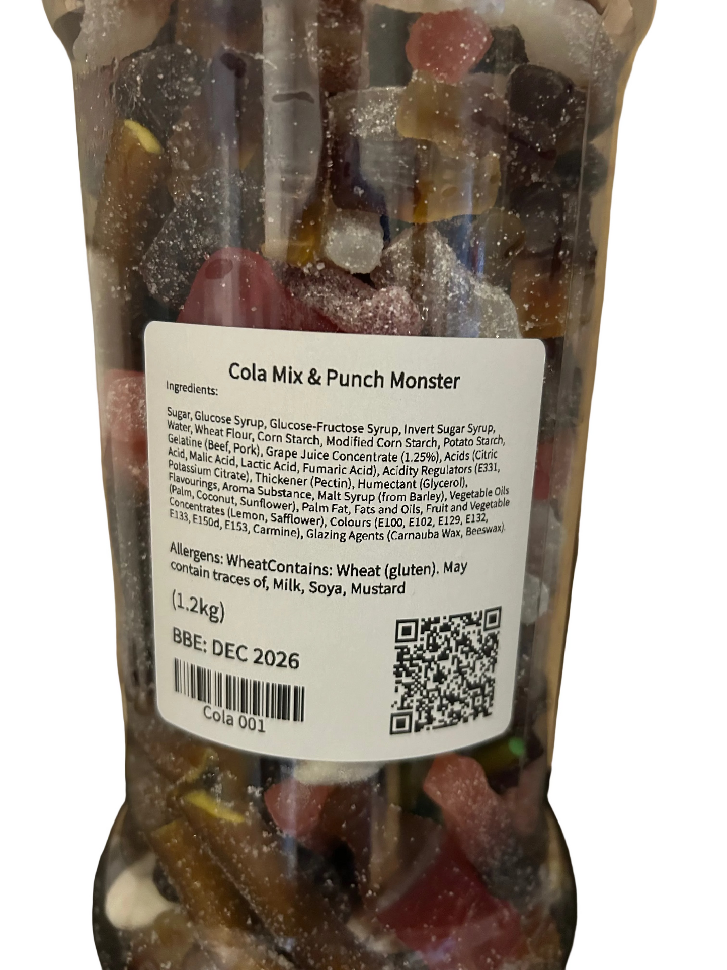 Pick n Mix and Monster Juice Drink Large Cola (1.2kg)