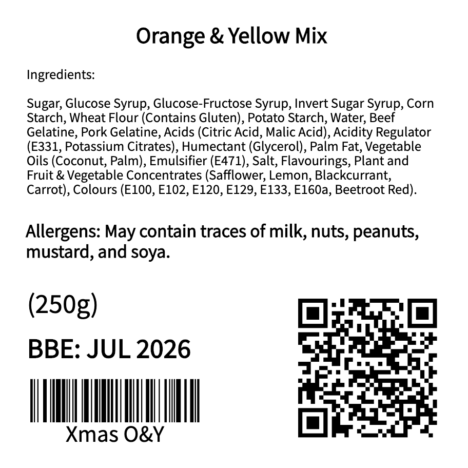 Orange and Lemon Mix (250g)